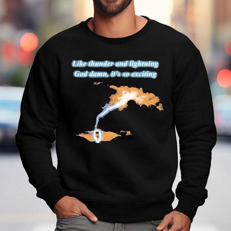 Thin Lizzy Rocks With Thunderous Energy On This Epic T-Shirt Thin Lizzy Rocks With Thunderous Energy On This Epic T-Shirt