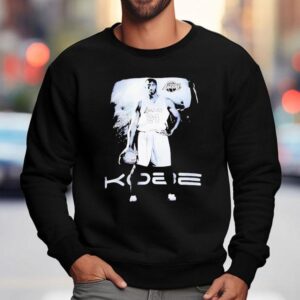 Timothee Chalamet Sports Iconic Kobe Tribute Sweatshirt