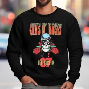 Vintage Guns N Roses Concert Tour Sweatshirt