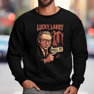 Vintage Lucky Larry Retro Design T Sweatshirt