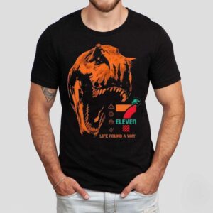 7-eleven X Jurassic World Rebirth T. Rex Shirt