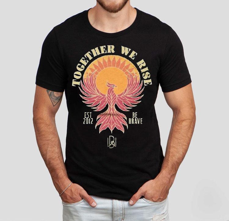 704 Shop X Braveworks Together We Rise Be Brave Est 2012 Shirt 704 Shop X Braveworks Together We Rise Be Brave Est 2012 Shirt
