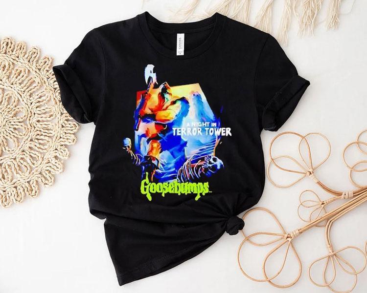 A Night In Terror Tower Goosebumps Retro Shirt A Night In Terror Tower Goosebumps Retro Shirt