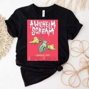 A Wilhelm Scream Live Concert Canada 2025 Tour Dates Fish Shirt A Wilhelm Scream Live Concert Canada 2025 Tour Dates Fish Shirt