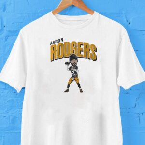 Aaron Rodgers Pittsburgh Slers Football Cartoon Shirt