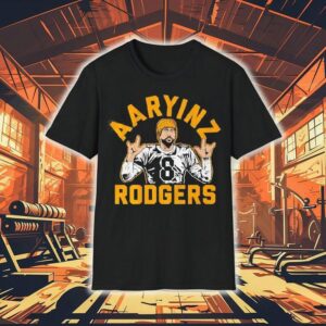 Aaryinz Aaron Rodgers Pittsburgh Slers Football Cartoon Shirt