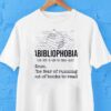 Abibliophobia The Fear Of Running Out Of Books To Read Shirt