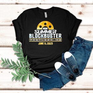 Aew Summer Blockbuster Portland Or June 11 2025 Shirt Aew Summer Blockbuster Portland Or June 11 2025 Shirt