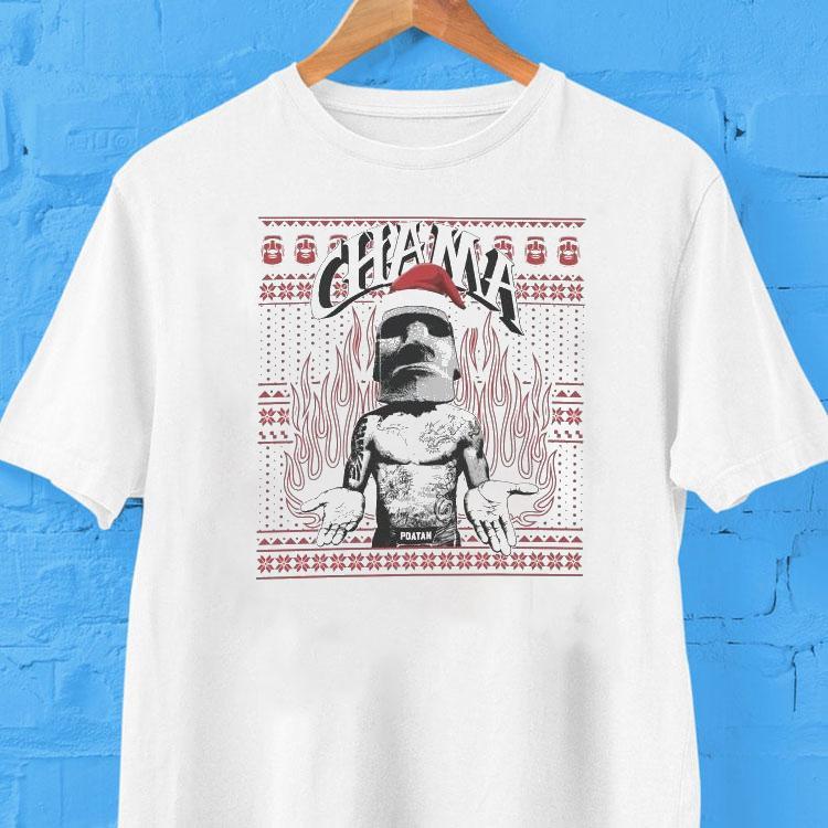 Alex Pereira Poatan Chama Ugly Merry Christmas Shirt Alex Pereira Poatan Chama Ugly Merry Christmas Shirt