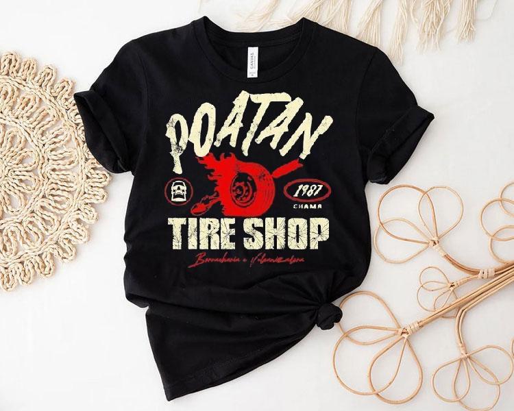 Alex Pereira Poatan Tire Shop Chama 1987 Shirt Alex Pereira Poatan Tire Shop Chama 1987 Shirt
