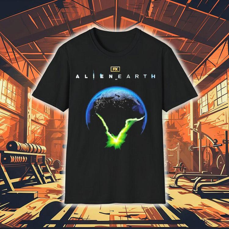 Alien Earth Cracked Earth Shirt Alien Earth Cracked Earth Shirt