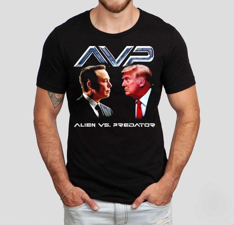 Alien Vs Predator Trump Vs Elon Shirt Alien Vs Predator Trump Vs Elon Shirt