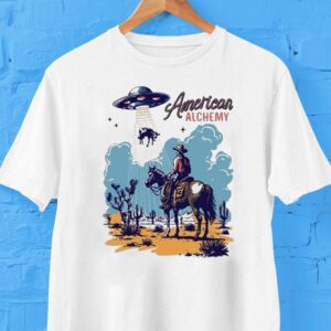 American Alchemy Cowboy Ufo Shirt