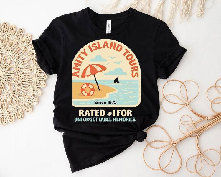 Amity Island Tours Rated No1 For Unforgettable Memories Jaws Shirt Amity Island Tours Rated No1 For Unforgettable Memories Jaws Shirt