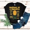 Anatomy Of A Pineapple Swinger Upside Down Pineapple Shirt
