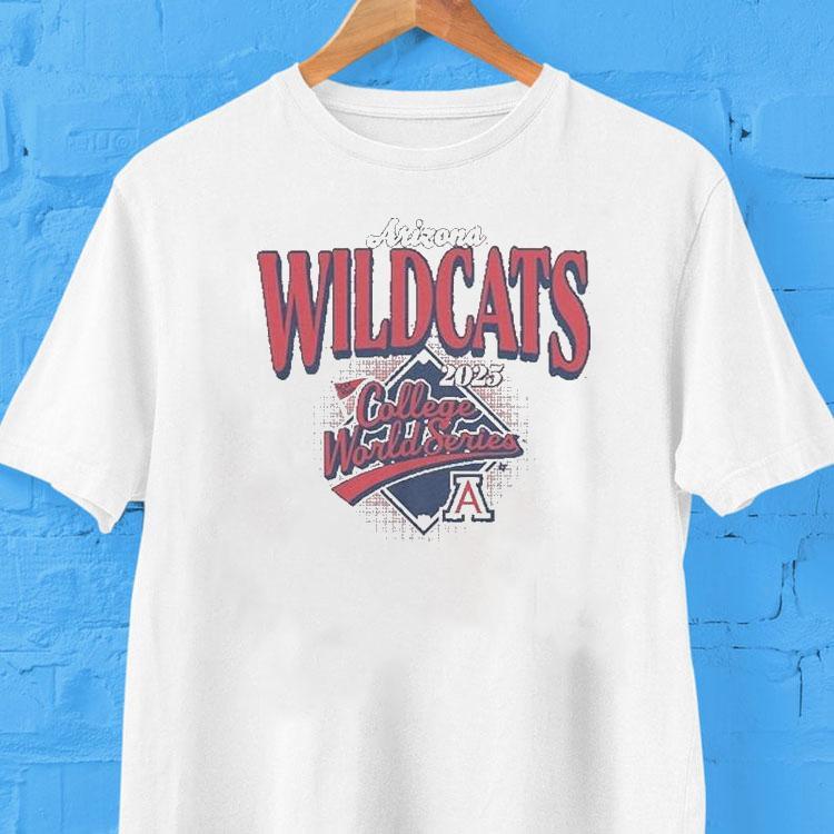 Arizona Wildcats 2025 College World Series Shirt Arizona Wildcats 2025 College World Series Shirt
