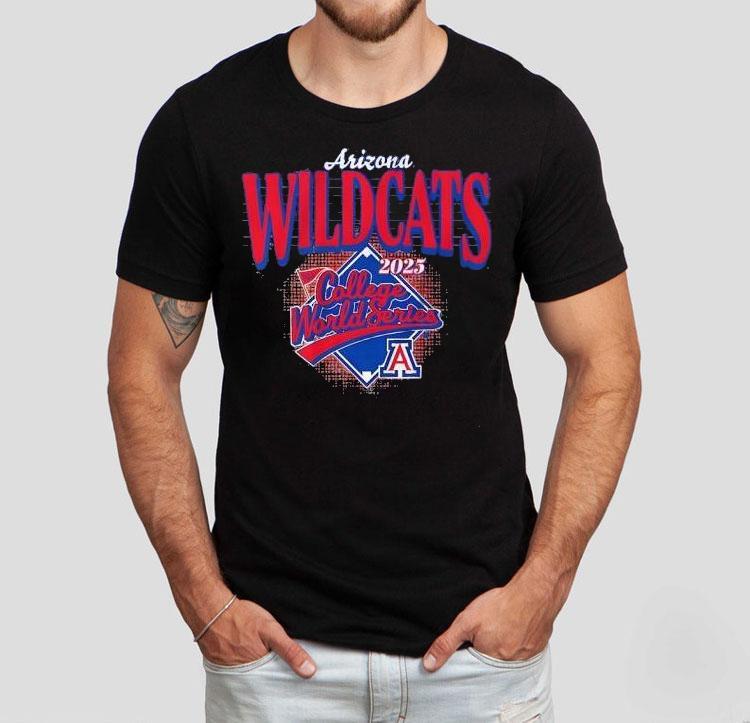 Arizona Wildcats Baseball 2025 College World Series Shirt Arizona Wildcats Baseball 2025 College World Series Shirt