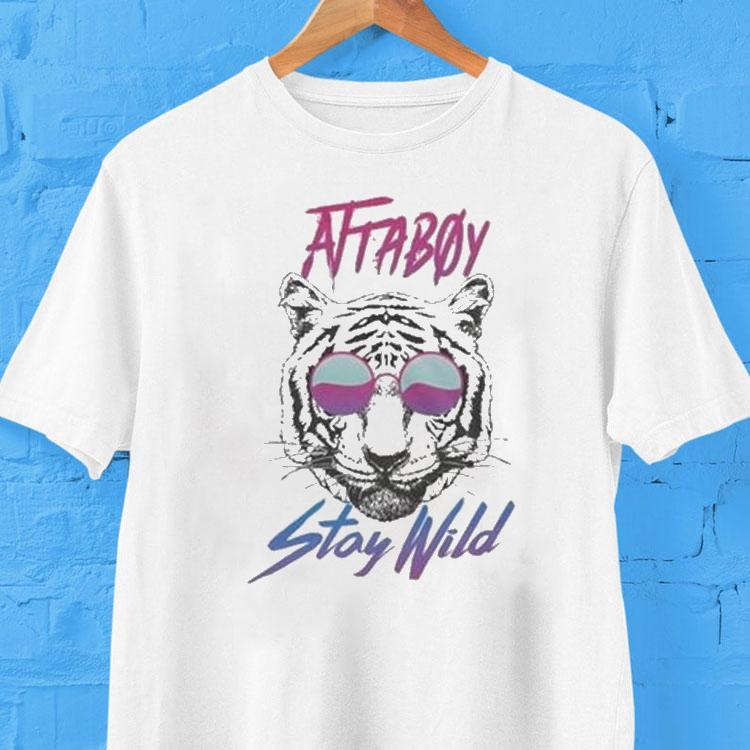 Attaboy Stay Wild Tiger Shirt Attaboy Stay Wild Tiger Shirt