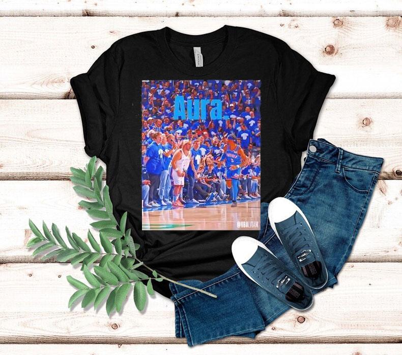 Aura Shai Gilgeous-alexander Oklahoma City Thunder Basketball Shirt Aura Shai Gilgeous-alexander Oklahoma City Thunder Basketball Shirt