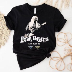 Avril Lavigne At Hard Rock Casino Ottawa On July 5 2025 For Grand Opening Shirt Avril Lavigne At Hard Rock Casino Ottawa On July 5 2025 For Grand Opening Shirt