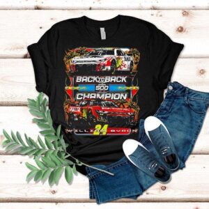 Back To Back 2025 500 Champion William Byron Shirt