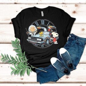 Back To The Future Style Of Peanuts Shirt Back To The Future Style Of Peanuts Shirt