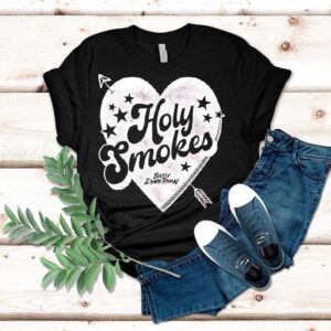 Bailey Zimmerman Holy Smokes Heart Shirt Bailey Zimmerman Holy Smokes Heart Shirt