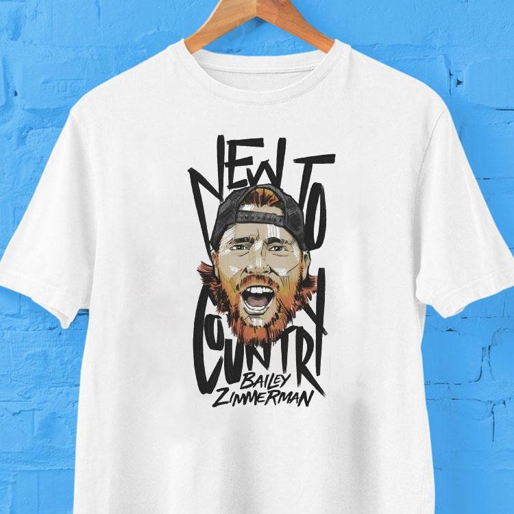 Bailey Zimmerman New To Country Shirt Bailey Zimmerman New To Country Shirt