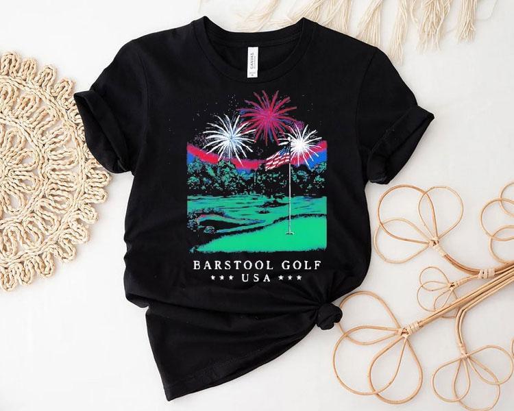 Barstool Golf Usa Fireworks 4th Of July Shirt Barstool Golf Usa Fireworks 4th Of July Shirt