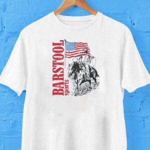 Barstool Sports Cowboy Riding Horse Usa Shirt Barstool Sports Cowboy Riding Horse Usa Shirt