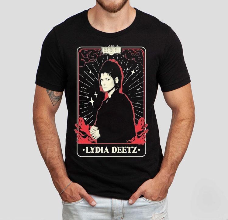 Beetlejuice Beetlejuice Lydia Deetz Tarot Card Shirt Beetlejuice Beetlejuice Lydia Deetz Tarot Card Shirt
