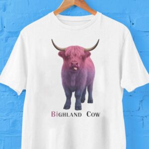 Bighland Cow Trans Pride Shirt