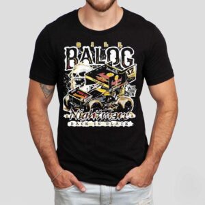 Bill Balog Racing North Pole Nightmare Back In Black Shirt Bill Balog Racing North Pole Nightmare Back In Black Shirt