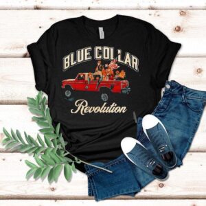 Blue Collar Revolution Skeleton Shirt