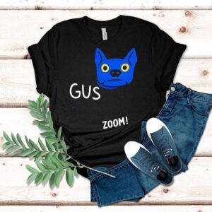 Blue Dog Cartoon Gus Zoom Shirt