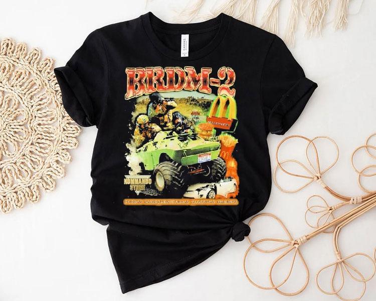 Brdm-2 Monster Truck Kommando Shirt Brdm-2 Monster Truck Kommando Shirt