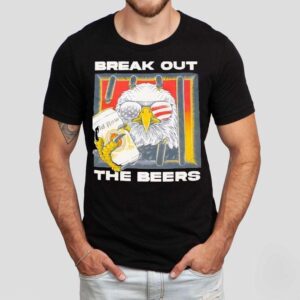Break Out The Beers Eagle Tshirt