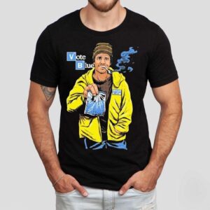Breaking Bad Vote Blue Hello My Name Is Hunter Shirt Breaking Bad Vote Blue Hello My Name Is Hunter Shirt