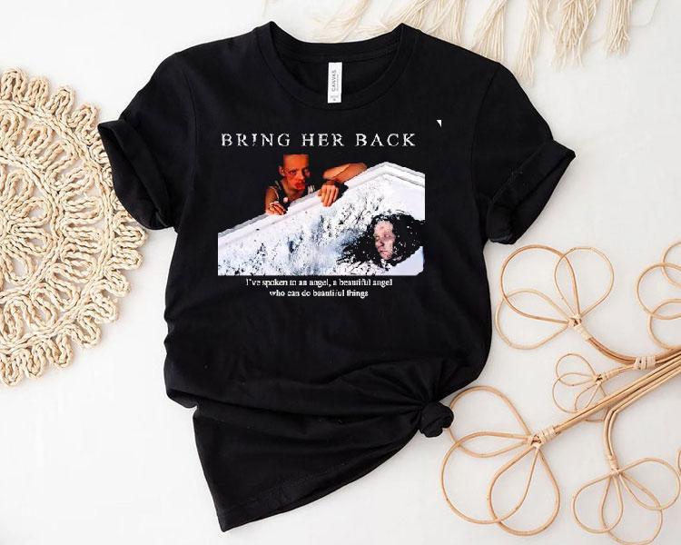 Bring Her Back X Basketcase Beautiful Angel Shirt Bring Her Back X Basketcase Beautiful Angel Shirt