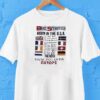 Bruce Springsn Born In The Usa The Boss Dancing Over Europe Shirt