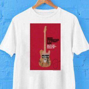 Bruce Springsn June 04 07 2025 Liverpool, Uk Guitar Shirt