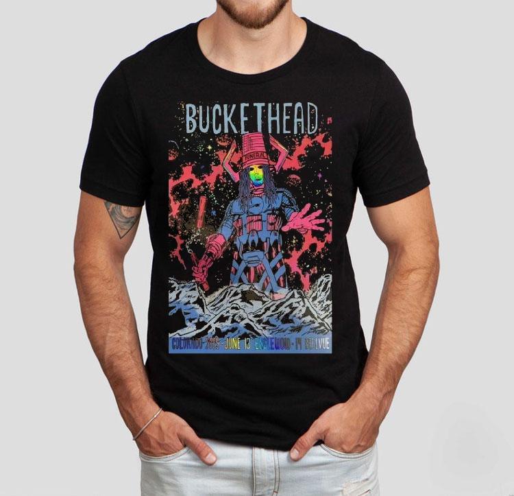 Buckethead Colorado June 13 And 14 2025 Englewood Shirt Buckethead Colorado June 13 And 14 2025 Englewood Shirt