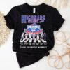 Buffalo Bills High Mark Stadium Farewell Tour 1973 2025 Thank You For The Memories Road Abbey Signatures Shirt