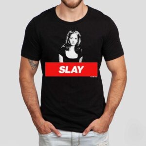 Buffy The Vampire Slayer Slay Photo Shirt