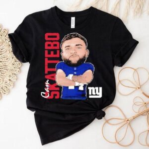 Cam Skattebo New York Giants Catoon Shirt Cam Skattebo New York Giants Catoon Shirt