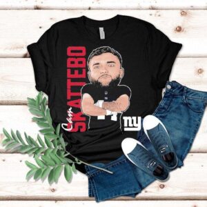 Cam Skattebo Rookie New York Giants Illustration Shirt Cam Skattebo Rookie New York Giants Illustration Shirt