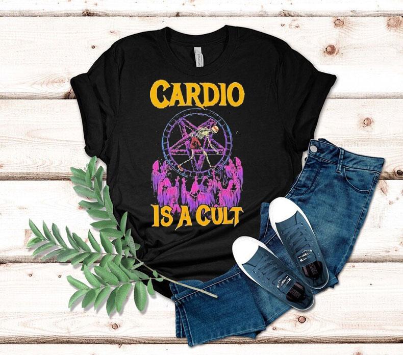 Cardio Is A Cult Skeleton Shirt Cardio Is A Cult Skeleton Shirt