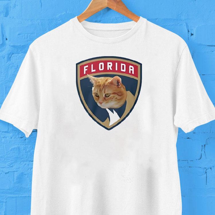 Cat In Florida Panthers Logo Shirt Cat In Florida Panthers Logo Shirt