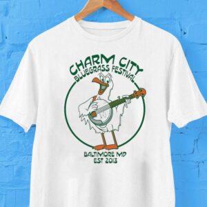 Charm City Bluegrass Festival Baltimore Md Est 2013 Shirt