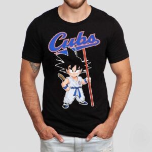 Chicago Cubs Son Goku Dragon Ball Shirt